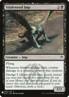 Stinkweed Imp card from The List Reprints