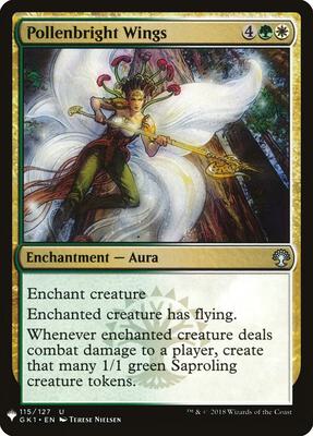 Pollenbright Wings card from The List Reprints