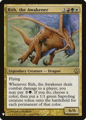 Rith, the Awakener card from The List Reprints