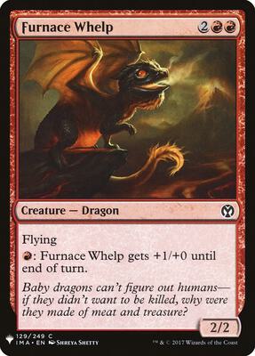 Furnace Whelp card from The List Reprints