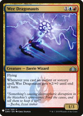 Wee Dragonauts card from The List Reprints