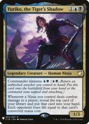 Yuriko, the Tiger's Shadow card from The List Reprints