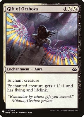 Gift of Orzhova card from The List Reprints