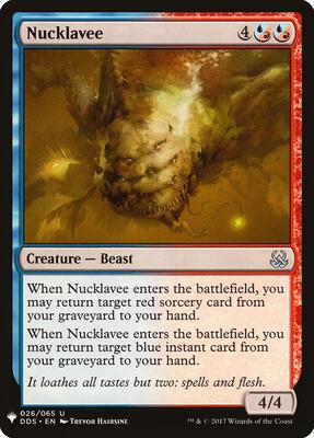 Nucklavee card from The List Reprints