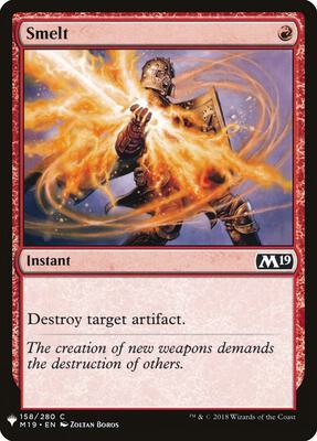 Smelt card from The List Reprints