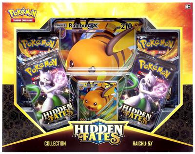 Hidden Fates Collection [Raichu GX] card from Hidden Fates