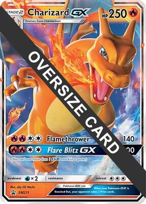 Charizard GX - SM211 (SM Black Star Promo) card from Jumbo Cards