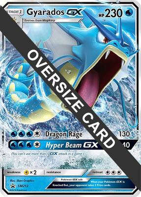 Gyarados GX - SM212 (SM Black Star Promo) card from Jumbo Cards