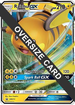 Raichu GX - SM213 card from Jumbo Cards