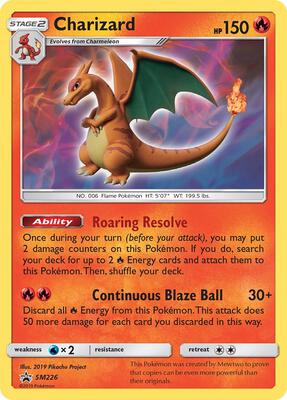 Charizard - SM226 card from SM Promos