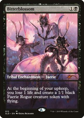Bitterblossom card from Secret Lair Drop Series