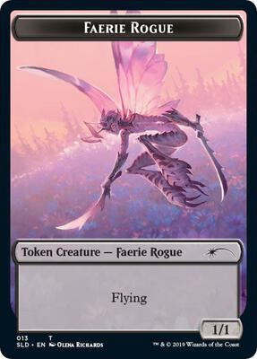 Faerie Rogue Token (013) card from Secret Lair Drop Series