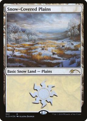 Snow-Covered Plains (1) card from Secret Lair Drop Series