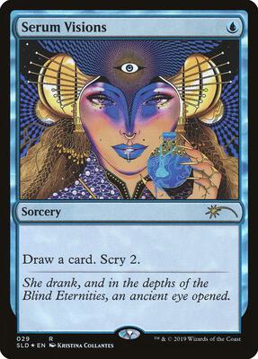 Serum Visions (029) card from Secret Lair Drop Series