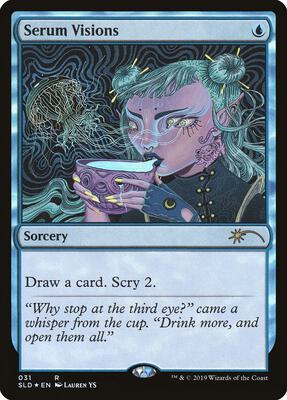 Serum Visions (031) card from Secret Lair Drop Series