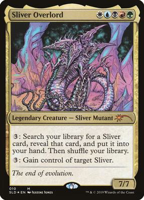 Sliver Overlord card from Secret Lair Drop Series