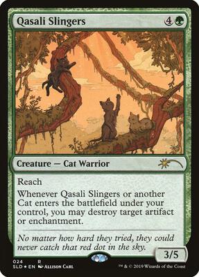 Qasali Slingers card from Secret Lair Drop Series