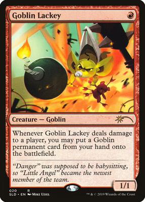Goblin Lackey (020) card from Secret Lair Drop Series