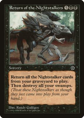 Return of the Nightstalkers card from Portal Second Age