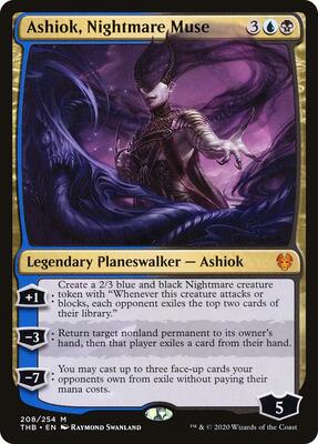 Ashiok, Nightmare Muse card from Theros Beyond Death
