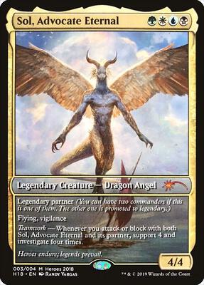 Sol, Advocate Eternal card from Unique and Miscellaneous Promos
