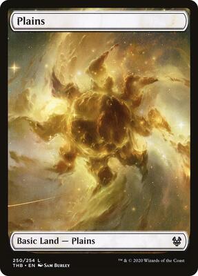 Plains card from Theros Beyond Death