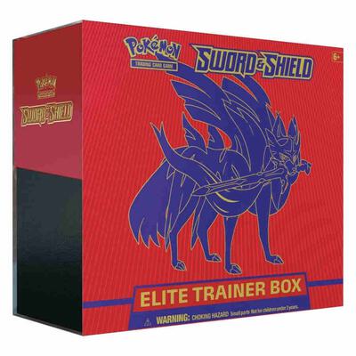 Sword & Shield Elite Trainer Box [Zacian] card from SWSH01: Sword & Shield Base Set