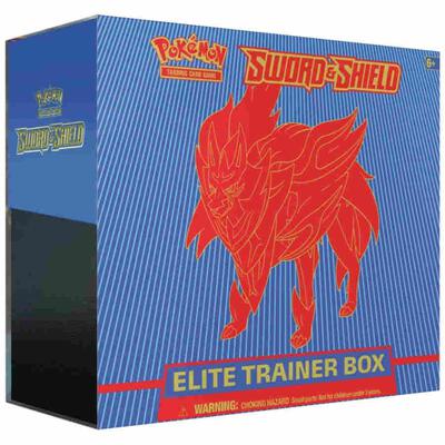 Sword & Shield Elite Trainer Box [Zamazenta] card from SWSH01: Sword & Shield Base Set