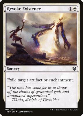 Revoke Existence card from Theros Beyond Death