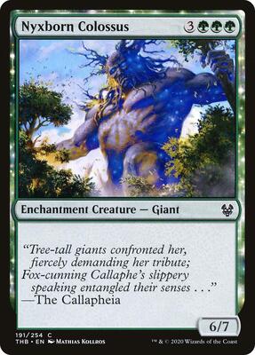 Nyxborn Colossus card from Theros Beyond Death