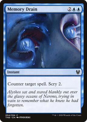 Memory Drain card from Theros Beyond Death