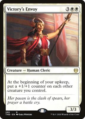 Victory's Envoy card from Theros Beyond Death