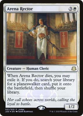 Arena Rector card from Judge Promos