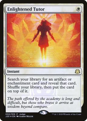Enlightened Tutor card from Judge Promos