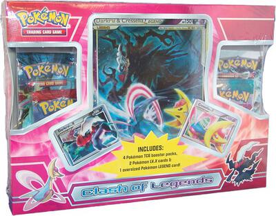 Clash of Legends Box - Darkrai & Cresselia Legend card from Miscellaneous Cards & Products