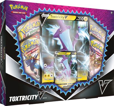 Toxtricity V Box card from SWSH01: Sword & Shield Base Set
