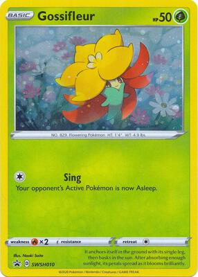 Gossifleur - SWSH010 card from SWSH: Sword & Shield Promo Cards