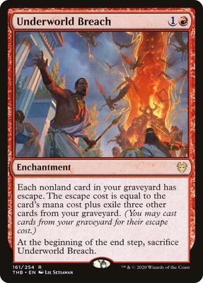 Underworld Breach card from Theros Beyond Death