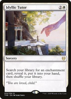Idyllic Tutor card from Theros Beyond Death