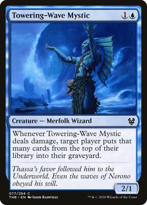 Towering-Wave Mystic card from Theros Beyond Death