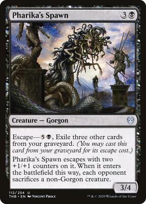 Pharika's Spawn card from Theros Beyond Death