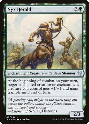 Nyx Herald card from Theros Beyond Death