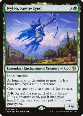 Nylea, Keen-Eyed card from Theros Beyond Death