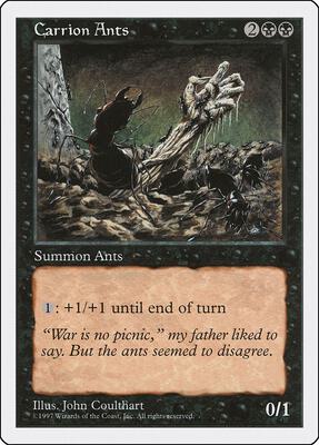Carrion Ants card from Fifth Edition