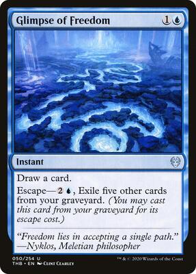 Glimpse of Freedom card from Theros Beyond Death