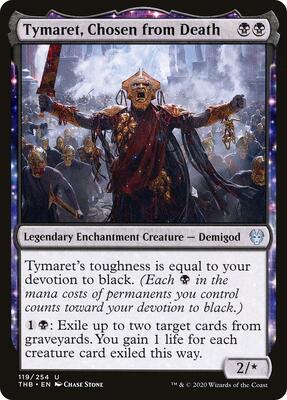 Tymaret, Chosen from Death card from Theros Beyond Death