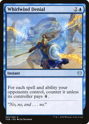 Whirlwind Denial card from Theros Beyond Death