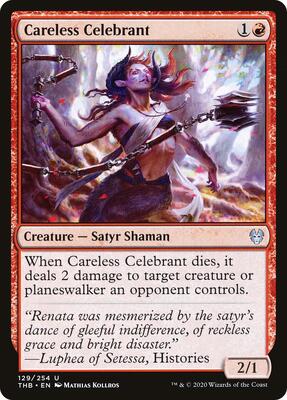 Careless Celebrant card from Theros Beyond Death