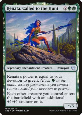 Renata, Called to the Hunt card from Theros Beyond Death