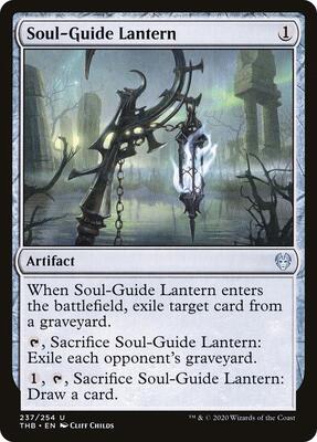 Soul-Guide Lantern card from Theros Beyond Death